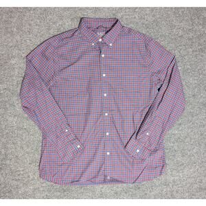 Vineyard Vines Shirt Mens Large On The Go Brrr Performance